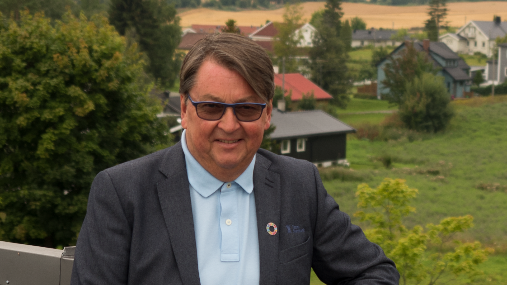 Rolf Endre Delingsrud, adm. banksjef i Totens Sparebank. | Foto: Arkivfoto