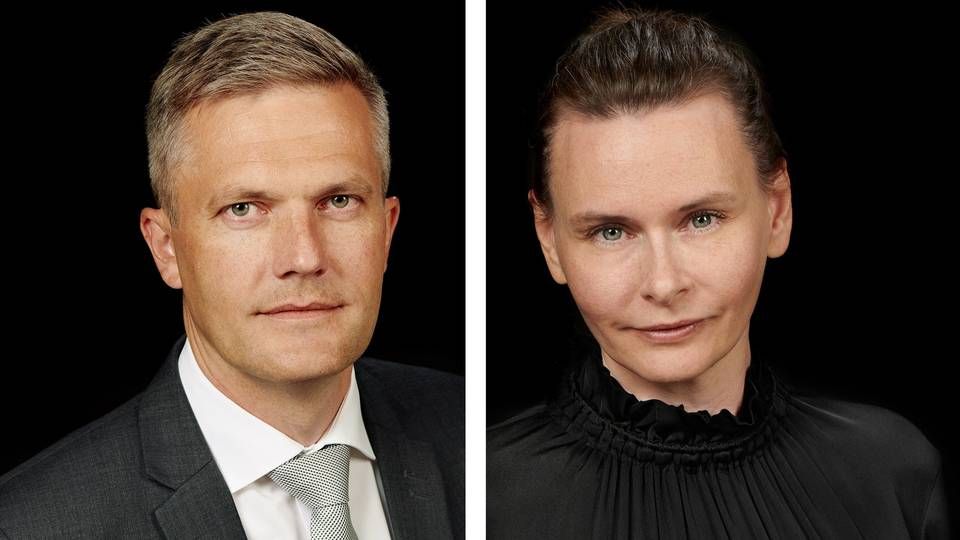 Morten Elbrønd bliver partner hos Focus Advokater, mens Signe Hastrup Holst bliver associeret partner. | Foto: PR