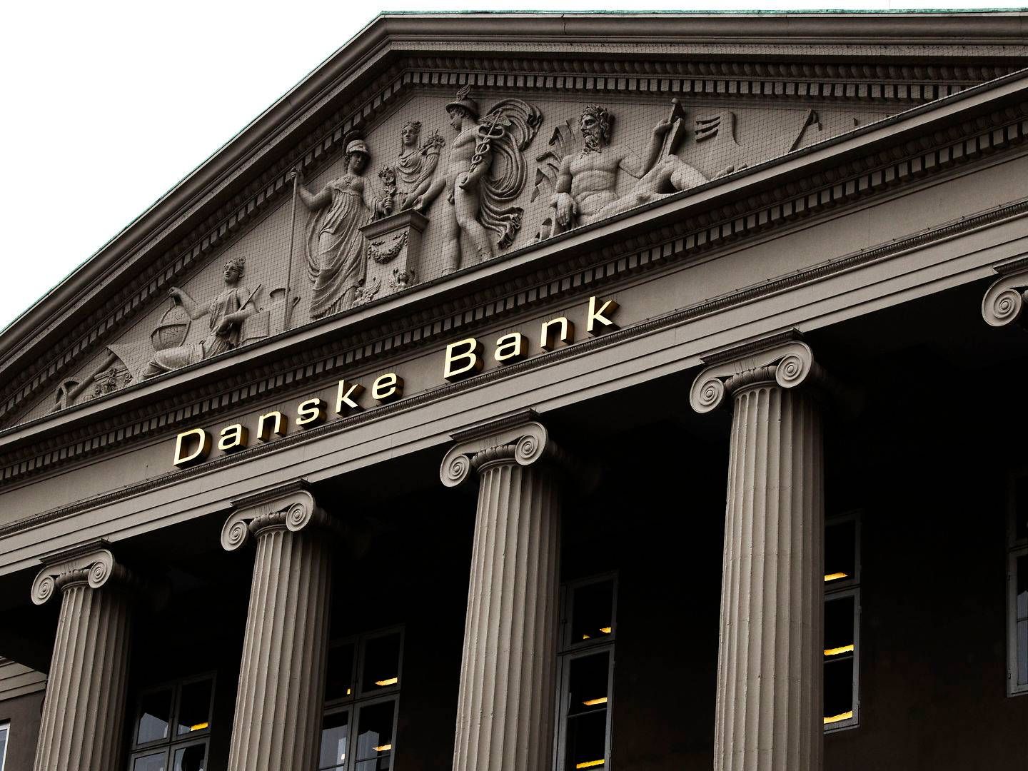 Selvom Danske Bank på grund af sin størrelse vil få den største del af regningen af en finansskat, har banken en fordel sammenlignet med sine lokale konkurrenter. | Foto: Jens Hartmann Schmidt/Ritzau Scanpix