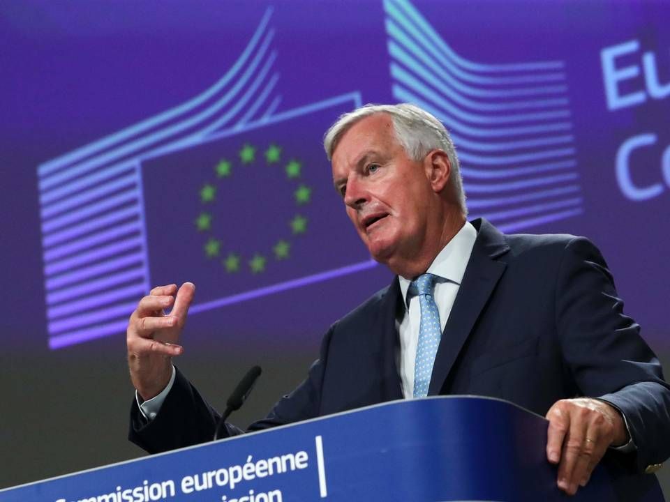 EUs chefforhandler, Michel Barnier, vil ikke acceptere en brexit-aftale uden en aftale på fiskerispørgsmålet. | Foto: Yves Herman/AFP / POOL