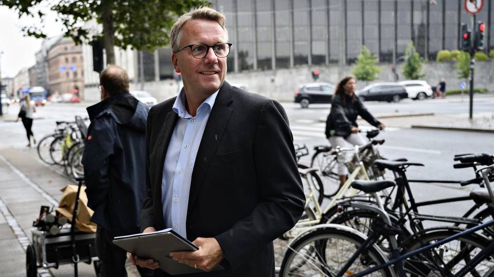 Morten Bødskov kobler gerne bankpakker med finansskat. | Foto: Philip Davali//