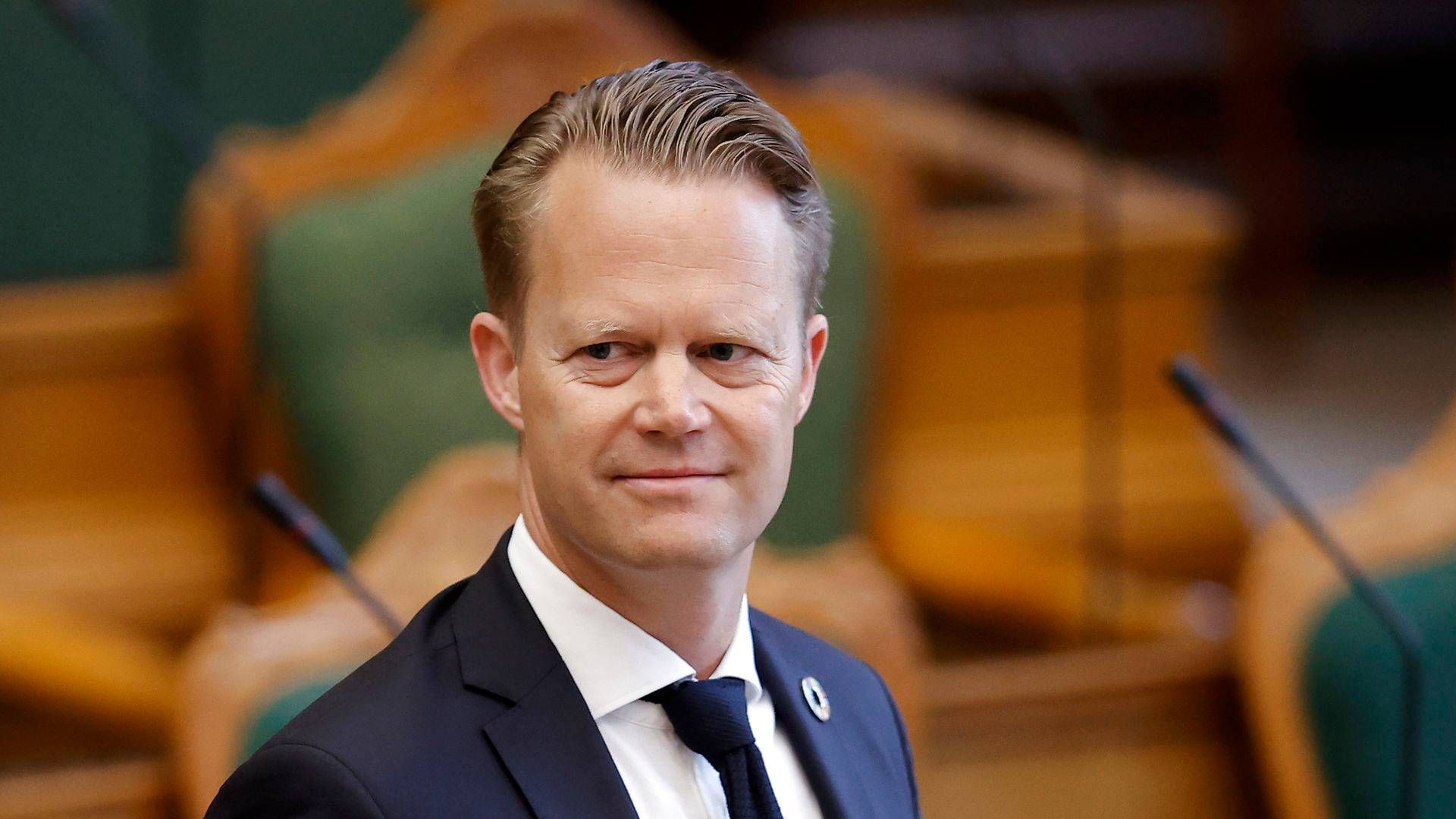 Udenrigsminister Jeppe Kofod (S), har udnævnt Anne Marie Engtoft som Danmarks næste techambassadør. | Foto: Jens Dresling/Ritzau Scanpix