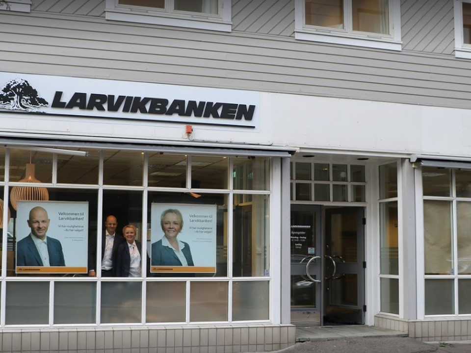 Larvikbanken | Foto: Larvikbanken