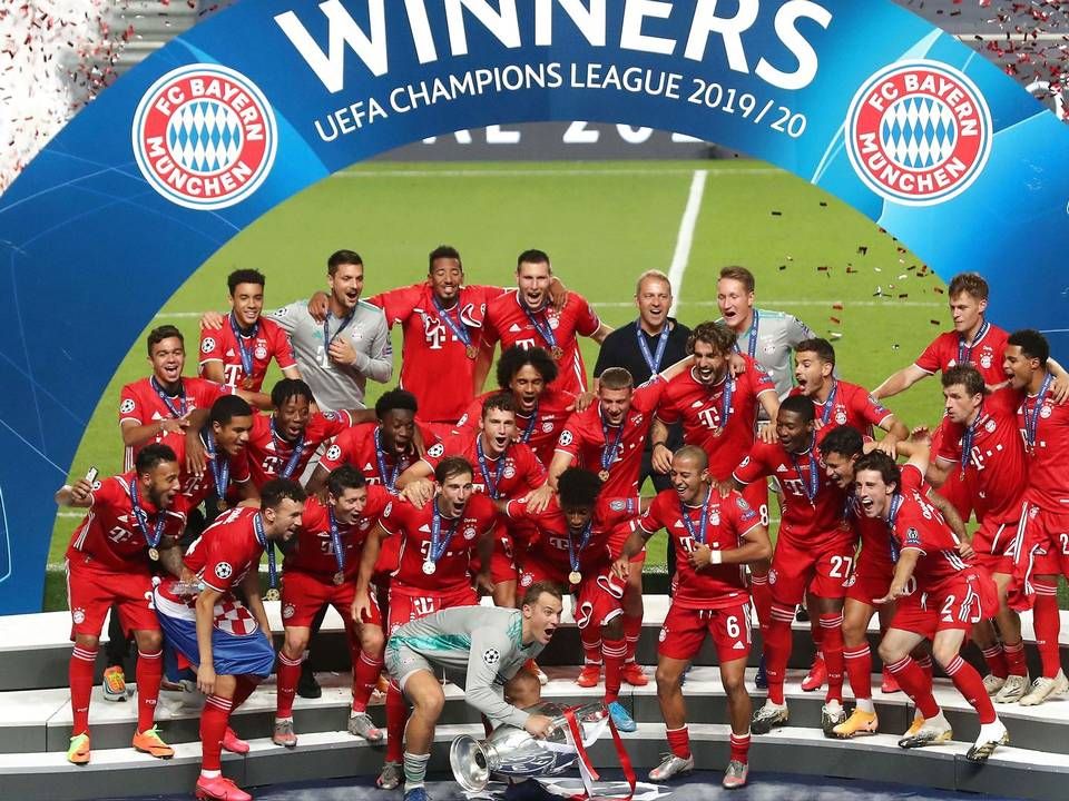 Bayern München vandt Champions League-finalen med 1-0 over Paris Saint-Germain. | Foto: Miguel A. Lopes/AFP/Ritzau Scanpix