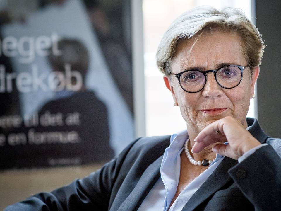 Sydbanks topchef Karen Frøsig går i rette med regeringens argumenter for at indføre en særskat til den finansielle sektor. | Foto: Sydbank/PR