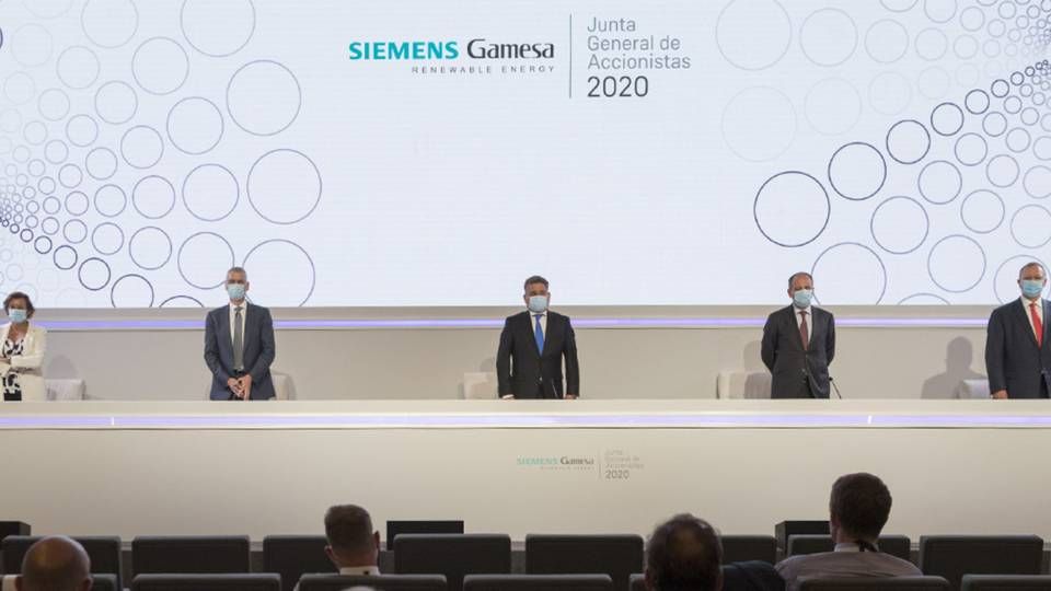 The distance between Siemens Gamesa's senior management was long at the group's AGM – less so for executive replacements. | Photo: Siemens Gamesa
