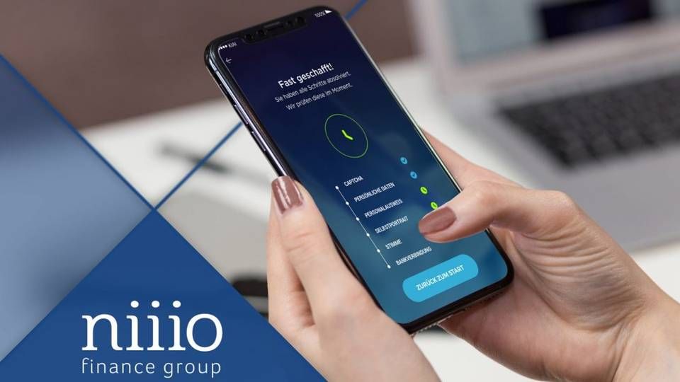 Eine Niiio-Anwendung auf einem Smartphone | Foto: Niiio Finance Group AG