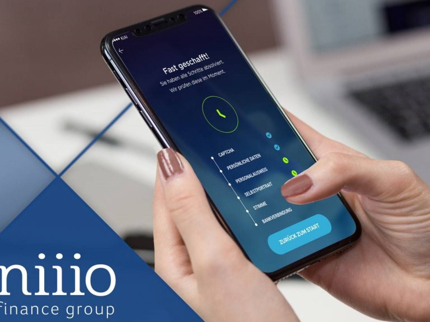 Eine Niiio-Anwendung auf einem Smartphone | Foto: Niiio Finance Group AG