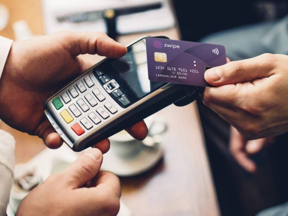 Illustrasjonsbilde. Zwipe lager betalingskort som bruker fingerskanning i stedet for PIN-kode. | Foto: Zwipe