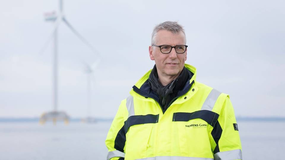 Den tidligere havmøllechef Andreas Nauen har i sine første måneder som topchef været på ekskursion i landvind. Der skal strammes op, konkluderer han. | Foto: PR Siemens Gamesa