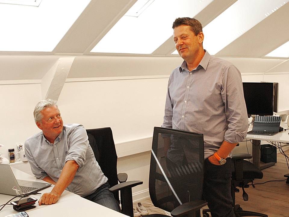 Gründerne av ZTL Payment Solutions, Stein Gulbrandsen t.v. og Andreas Bjerke, har lang erfaring fra bankbransjen og øynet for to år siden muligheten til å kunne utfordre bankene. | Foto: Jörgen Skjelsbæk