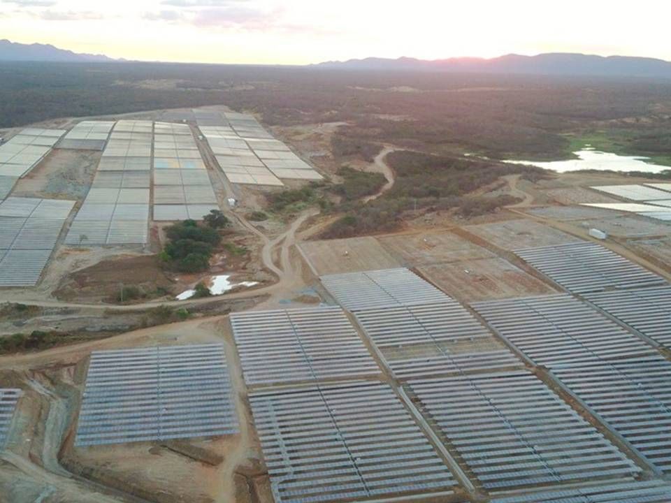 Den brasilianske solpark Coremas blev tidligere på måneden godkendt af Brasiliens elregulator Aneel, men sløj valuta gør den mindre værd. | Foto: IFU