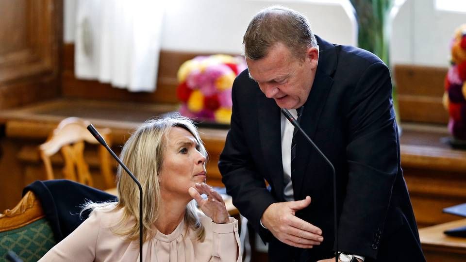 Lene Espersen (K) og Lars Løkke Rasmussen (V) var ved finanskrisen opblussen i efteråret 2008 henholdsvis erhvervsminister og finansminister | Foto: Jens Dresling/Politiken/Ritzau Scanpix