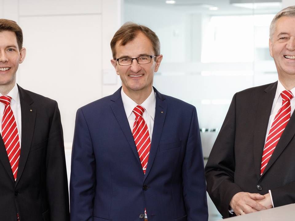 Vorstände der Sparkasse Kulmbach-Kronach (von links): Steffen Potstada, Harry Weiß und Klaus-Jürgen Scherr | Foto: Sparkasse Kulmbach-Kronach