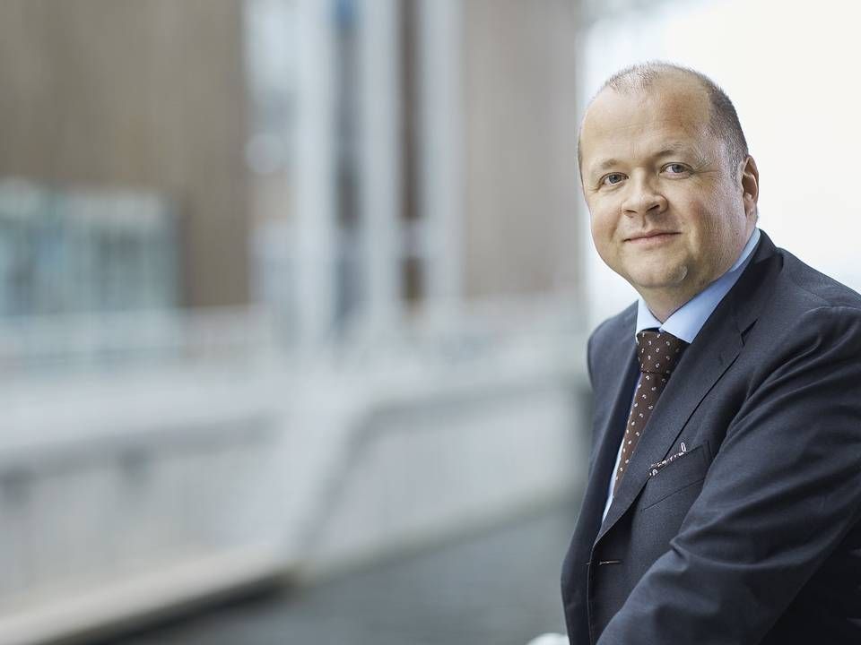 Christian Dahl i Handelsbanken mener bankene må ta et stort ansvar. Han sier det er stor interesse for å lede arbeidet med bærekraft i Norge. | Foto: Bård Gudim/Handelsbanken