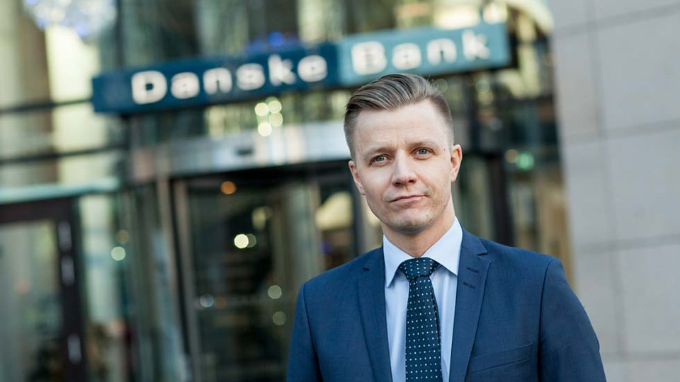 Stian Arnesen, kommunikasjonssjef i Danske Bank Norge. | Foto: Danske Bank