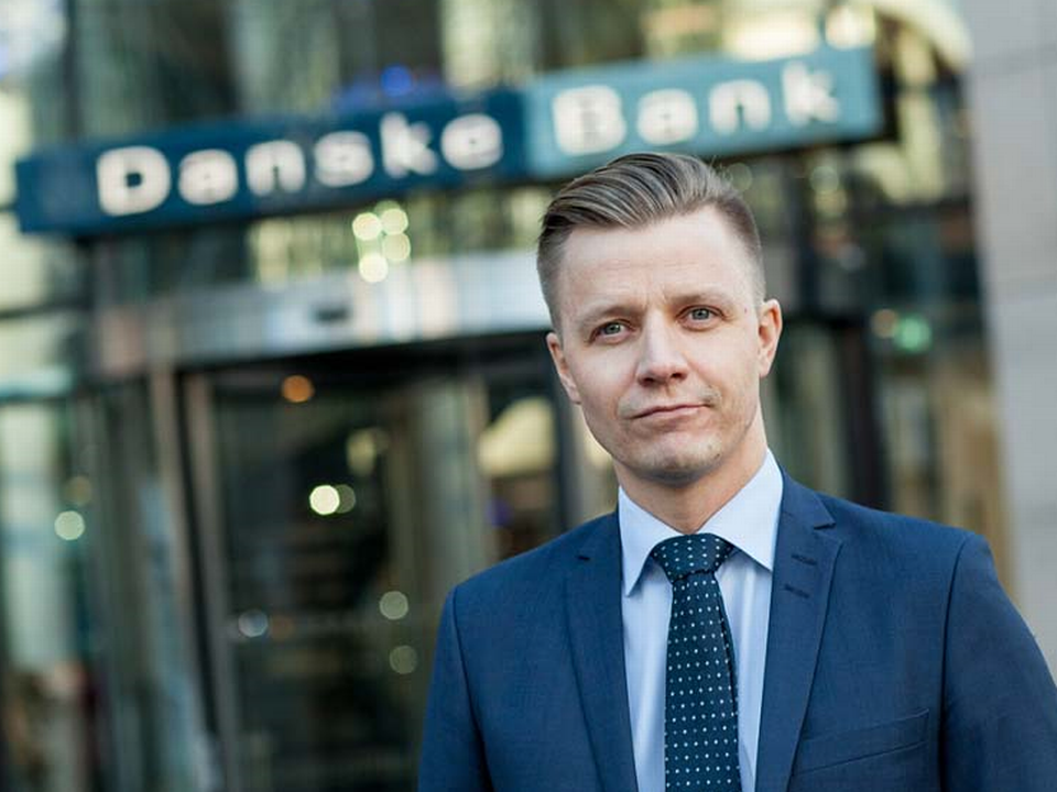 Stian Arnesener kommunikasjonsjef i Danske Bank. | Foto: Danske Bank