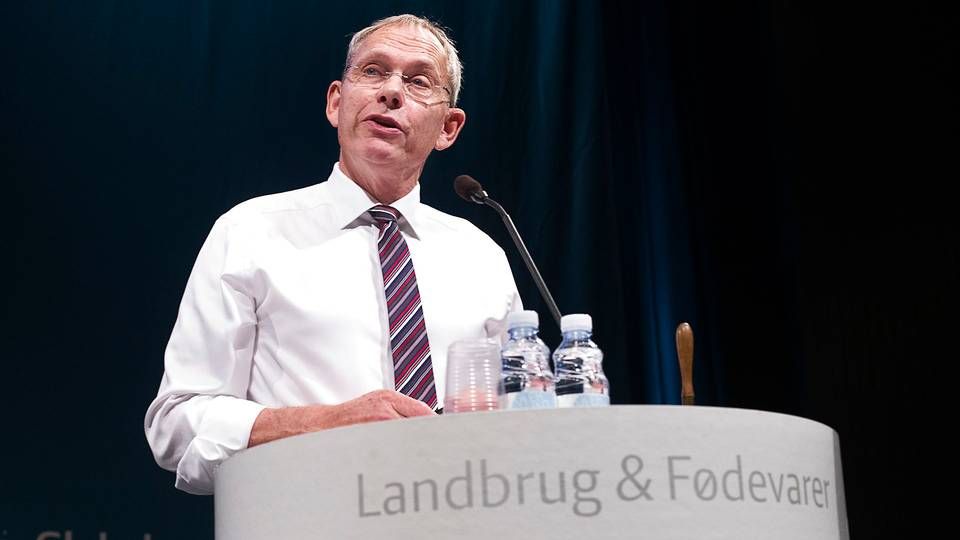 Martin Merrild træder af efter otte år som formand for Landbrug & Fødevarer. | Foto: Mathias Svold/Jyllands-Posten/Ritzau Scanpix