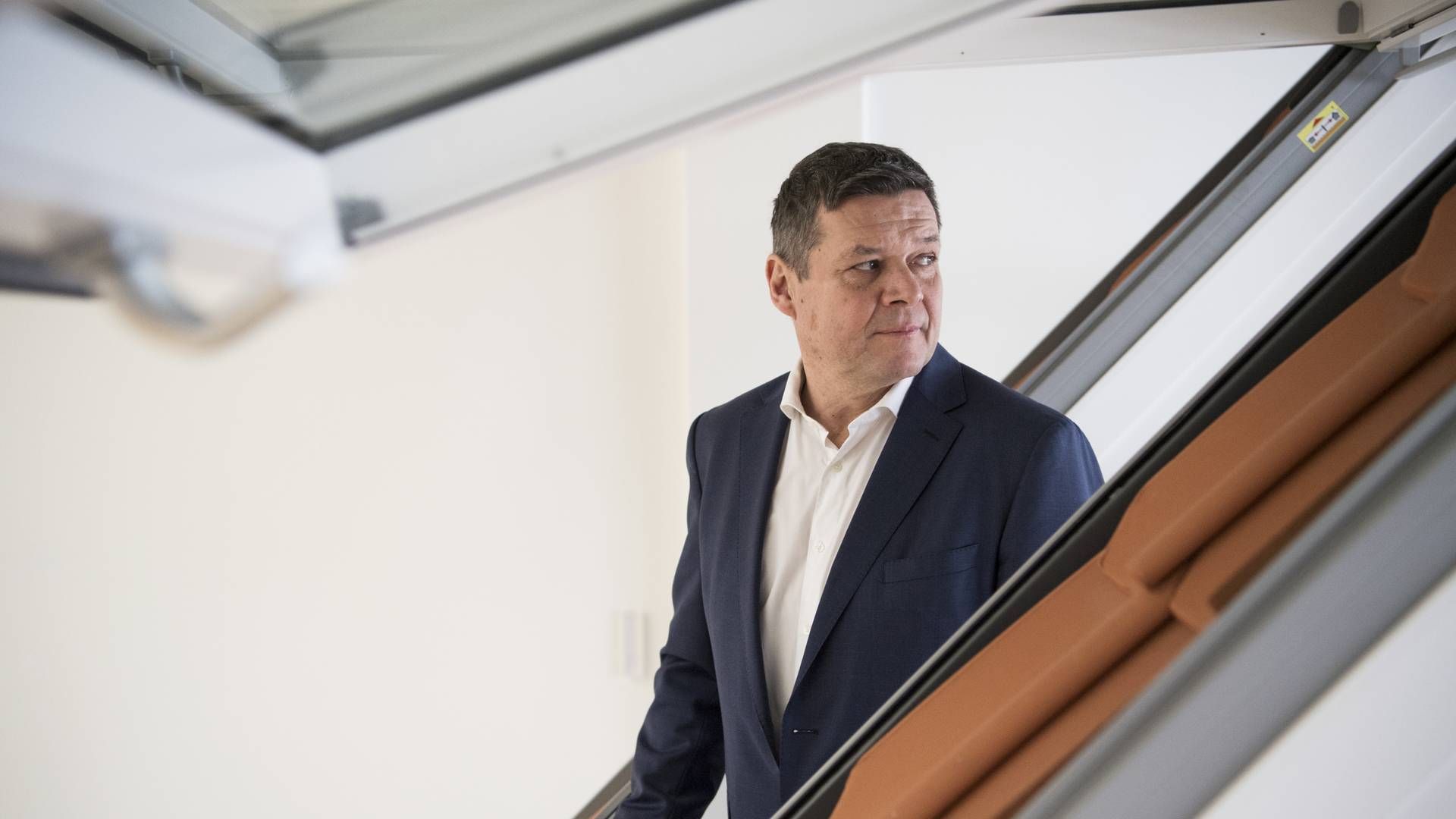 "Vi står overfor en alvorlig klima- og naturkrise, som kalder på et ekstraordinært lederskab nu," siger David Briggs, adm. direktør i Velux Gruppen. | Foto: Gregers Tycho/ERH
