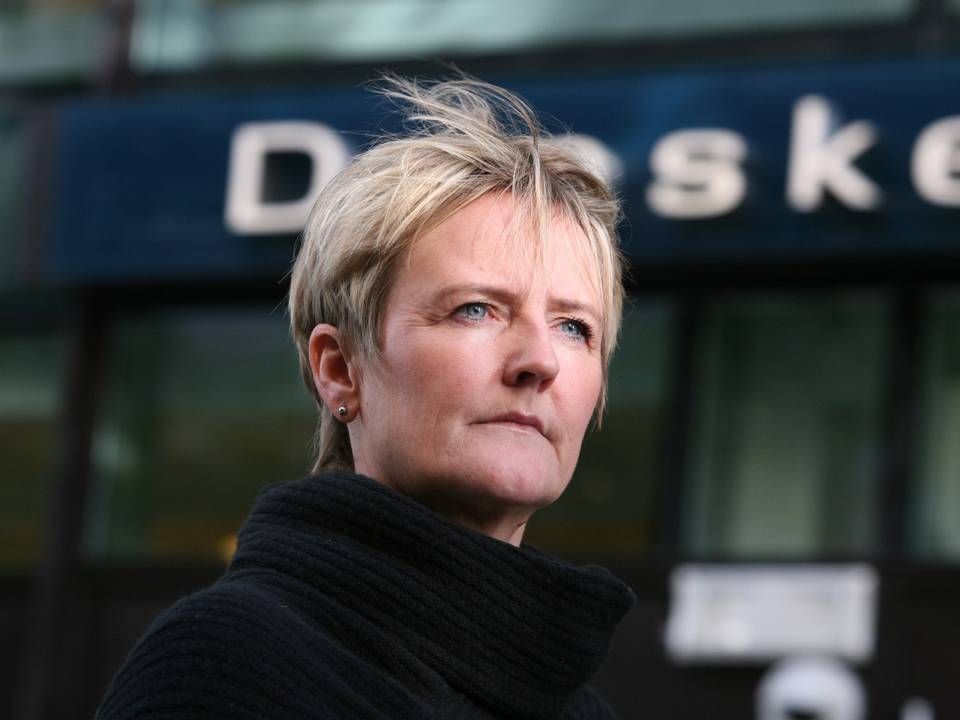 Hovedtillitsvalgt for Finansforbundet i Danske Bank, Ellen Lorentzen Stene. | Foto: Finansfokus/Svein Åge Eriksen.