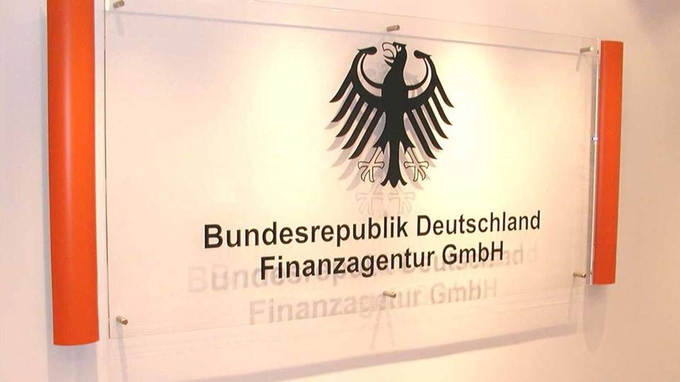 Türschild der Bundesrepublik Deutschland Finanzagentur | Foto: Quelle: Finanzagentur des Bundes