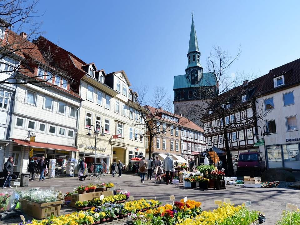Der malerische Marktplatz von Osterode im Harz | Foto: picture alliance