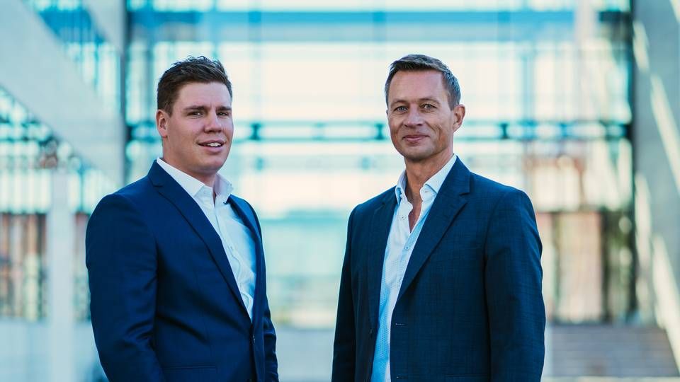 De to tidligere Heimstaden-chefer Leif Boje Espesen (th.) og Christian Warburg (tv.) er henholdsvis adm. direktør og direktør i det nye selskab. | Foto: PR / Norse Property Management