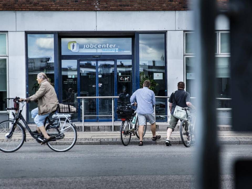 Antallet af ledige er på vej ned efter en tid, hvor coronakrisen førte til øget ledighed. Foto: Foto: Thomas Lekfeldt/Ritzau Scanpix | Foto: Foto: Thomas Lekfeldt/Ritzau Scanpix