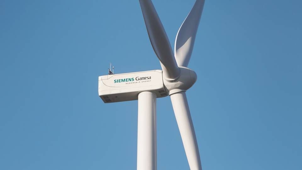Strømmen til elektrolyseanlægget vil komme fra en 3 MW vindmølle. | Foto: Siemens Gamesa/Marina Pacheco
