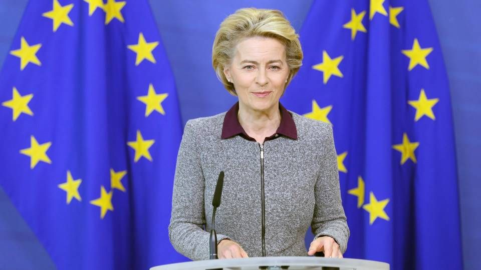 Ursula van der Leyen har udnævnt nye kommissærer. | Foto: POOL/REUTERS / X80003