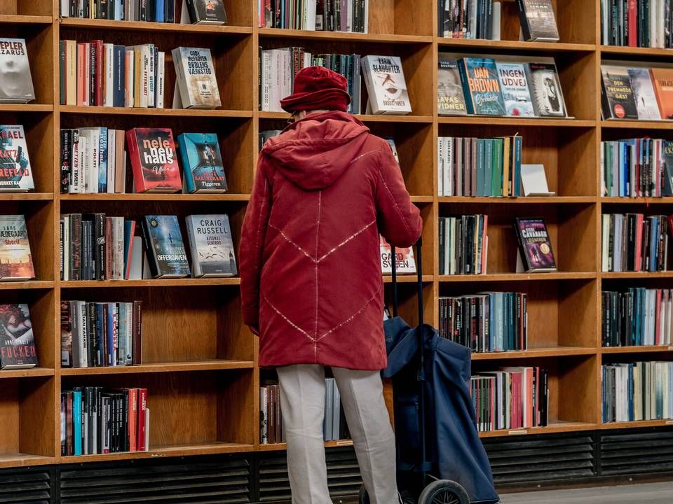 Bibliotekerne var lukket fra marts til maj som en del af landets lock down. Det har trukket det fysiske udlån markant ned - men det digitale op. | Foto: Aleksander Klug/Ritzau Scanpix