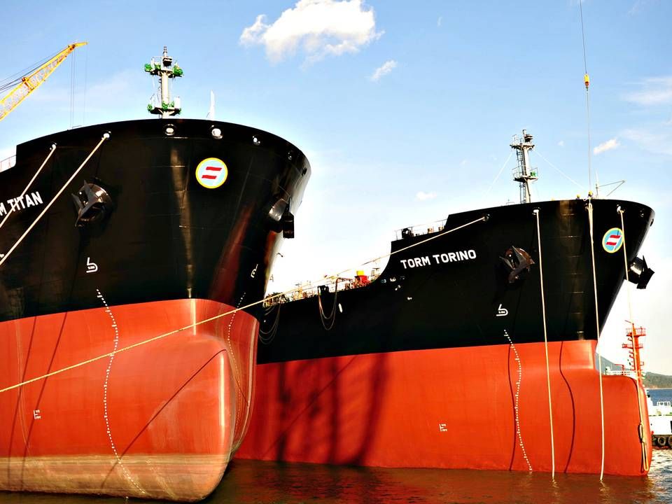 Skibene på billedet er ikke de to skibe, som sagen med FSL Ship Lease har omhandlet. | Foto: PR / Torm
