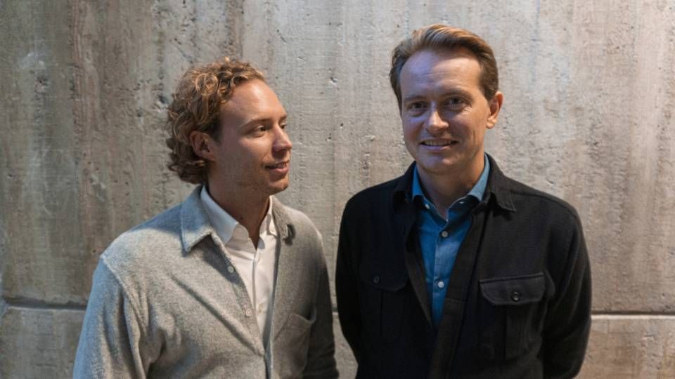 Henrik Asmussen (th.) overtager posten som adm. direktør hos Splay One fra Victor Ljungberg (tv.), der bliver strategisk rådgiver. | Foto: PR/NENT