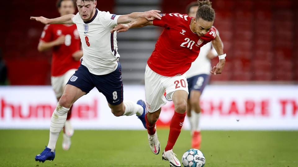 Danmark mødte tirsdag England i Nations League. | Foto: Jens Dresling