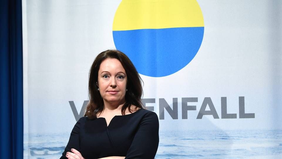 Anna Borg has worked for Vattenfall for 20 years and currently serves as CFO. | Photo: 10080 Fredrik Sandberg/TT/TT NYHETSBYRÅN / TT NYHETSBYRÅ