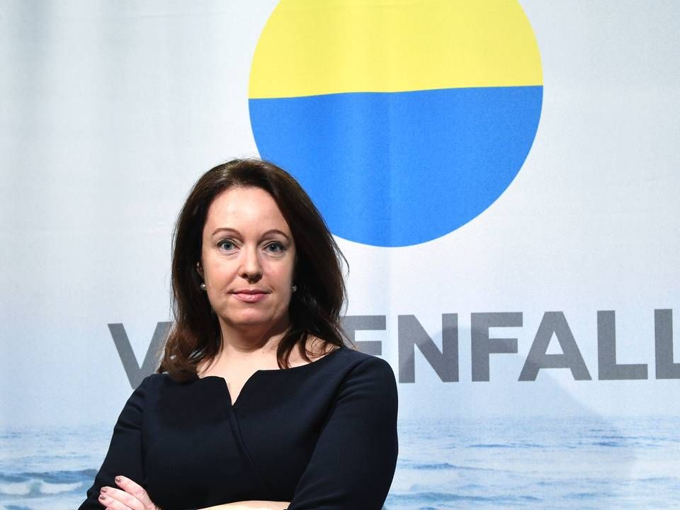 Anna Borg har været 20 år hos Vattenfall og er i øjeblikket finansdirektør. | Foto: 10080 Fredrik Sandberg/TT/TT NYHETSBYRÅN / TT NYHETSBYRÅ