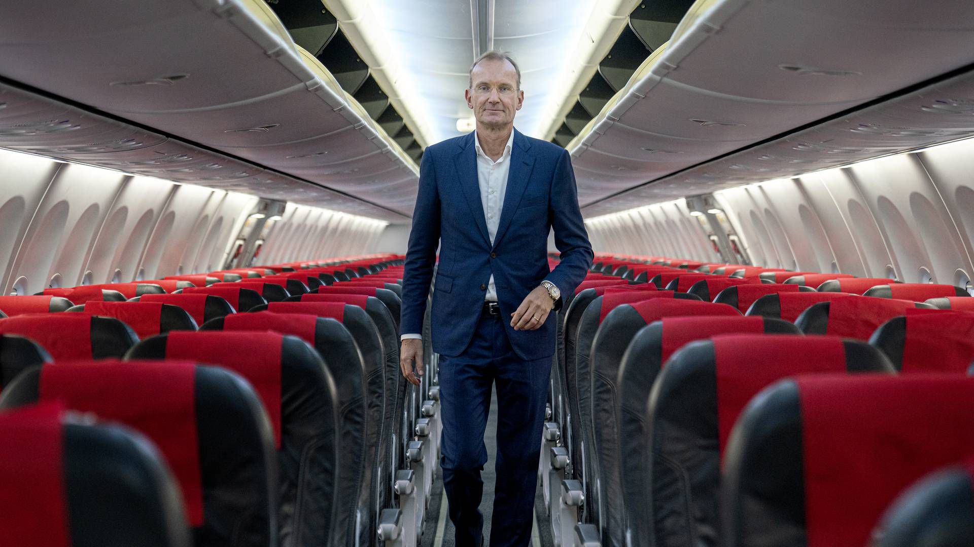 Norwegian-formand Niels Smedegaard mener, at luftfarten står med en helt anden spilleplade. | Foto: Stine Bidstrup/ERH