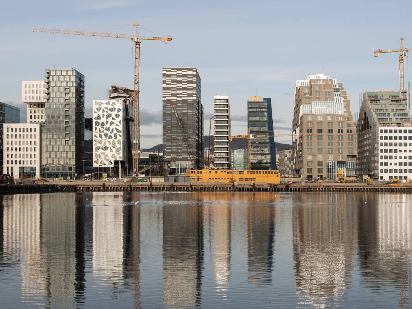 Arkivbilde. Finansdistriktet i Bjørvika i Oslo. | Foto: DNB/PR