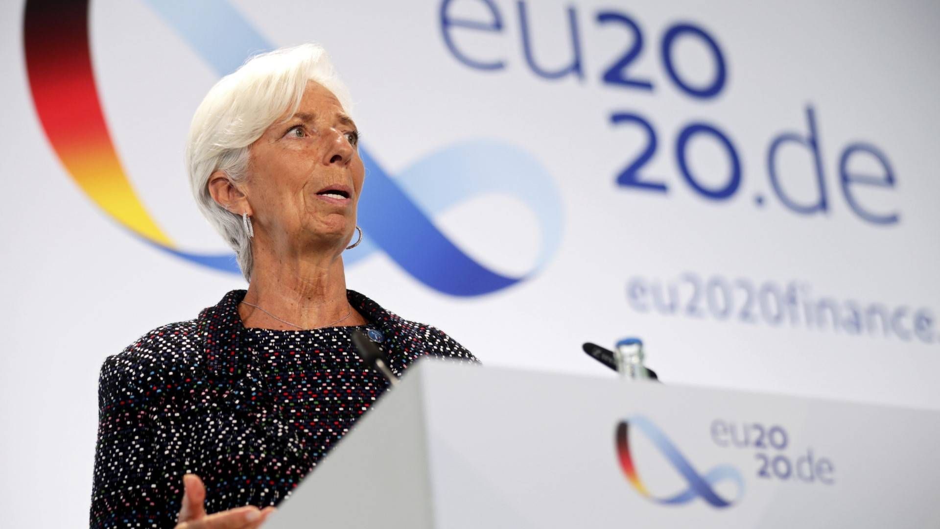 ECB-sjef Christine Lagarde. | Foto: NTB scanpix/Hannibal Hanschke/Pool Photo via AP