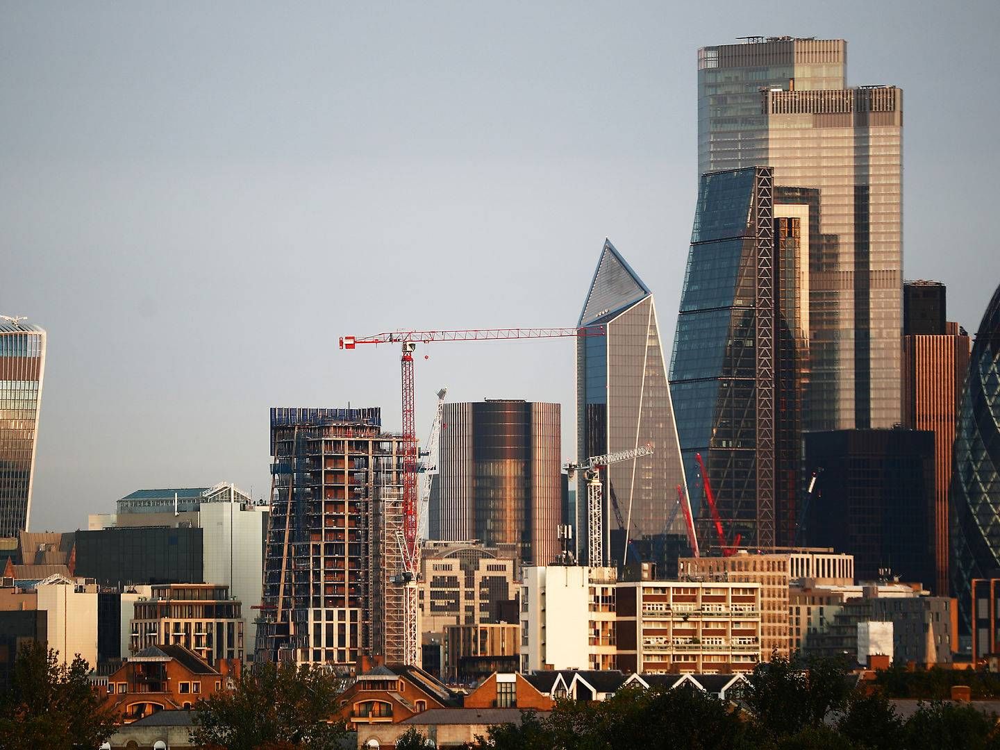 Skyskrabere i London. | Foto: Hannah Mckay/Reuters/Ritzau Scanpix
