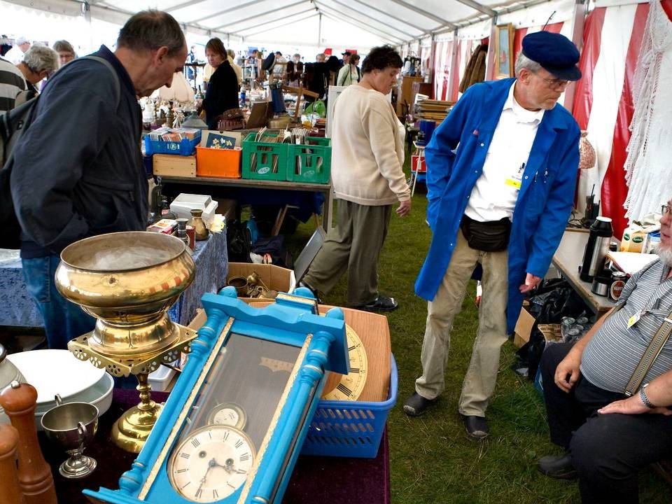 Kræmmermarkeder bliver traditionelt afholdt udendørs, men John Bengt Møller ville gøre det anderledes. | Foto: Jan Dagø/Jyllands-Posten/Ritzau Scanpix