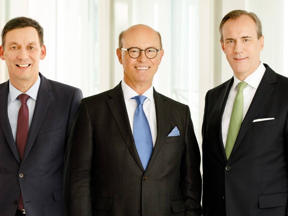 Vorstand der Landwirtschaftlichen Rentenbank (v.l.n.r.): Mark Kaninke, Horst Reinhardt und Dietmar Ilg | Foto: Landwirtschaftliche Rentenbank