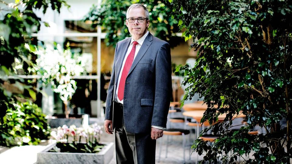 Carsten Nøddebo, adm. direktør i Realkredit Danmark, vil bruge innovation til at øge markedsandelen. | Foto: Bidstrup Stine/Ritzau Scanpix