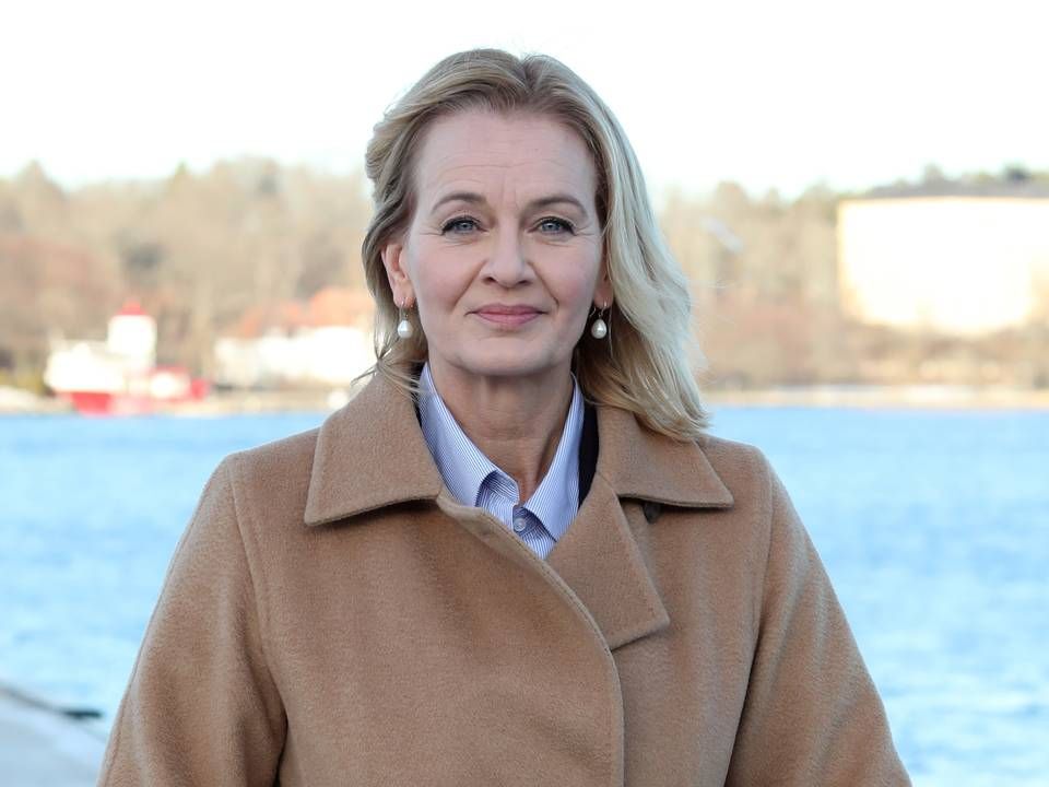 SNUDDE I DØREN: Carina Åkerström satt kun i en uke som styreleder for det svenske pensjonsfondet. | Foto: Handelsbanken