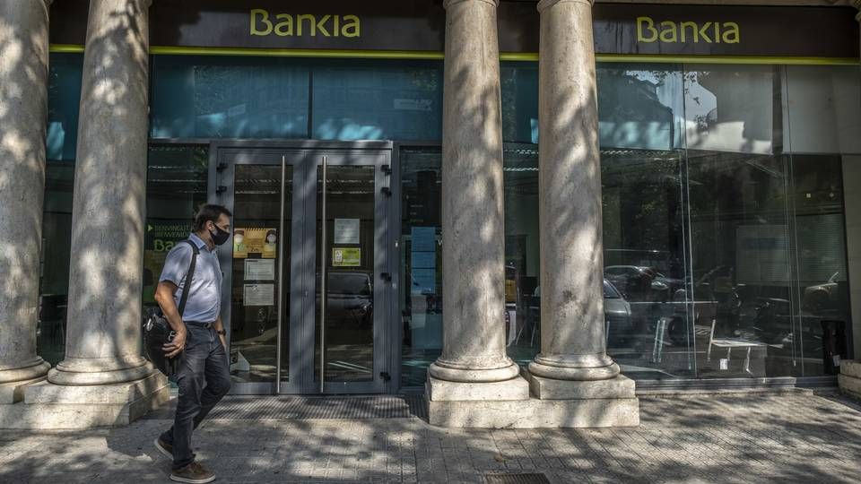 Filiale der Bankia in Barcelona | Foto: picture alliance/ZUMA Press