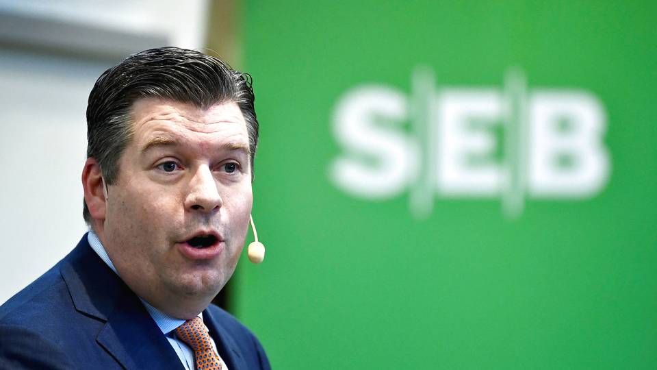 Administrerende direktør i SEB, Johan Torgeby. | Foto: Tt News Agency/Reuters/Ritzau Scanpix/VIA REUTERS / X02350