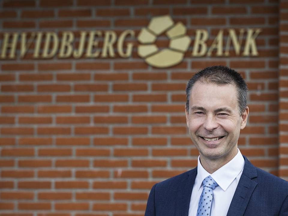 Jens Odgaard, adm. direktør i Hvidbjerg Bank. | Foto: PR/Hvidbjerg Bank