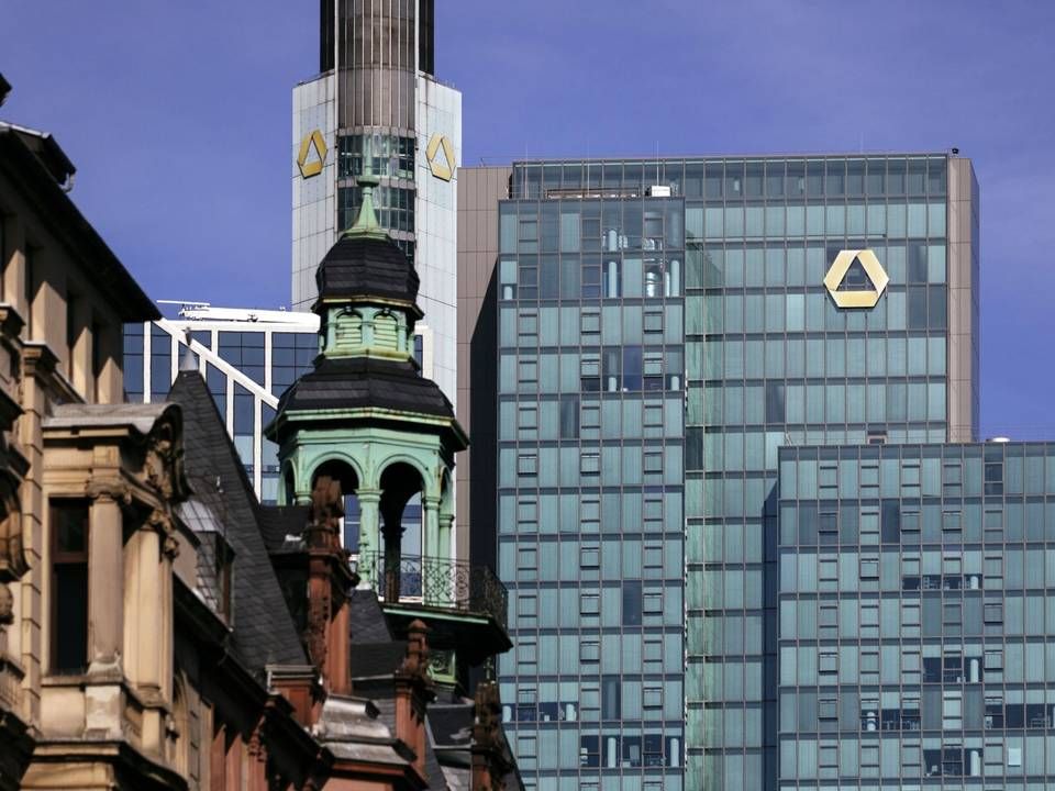 Der Commerzbank Tower im Frankfurter Bankenviertel. | Foto: picture alliance/Geisler-Fotopress