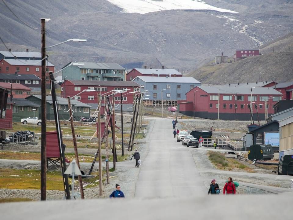 Snart mister Longyearbyen på Svalbard sitt eneste bankkontor. | Foto: Lise Åserud/NTB Scanpix