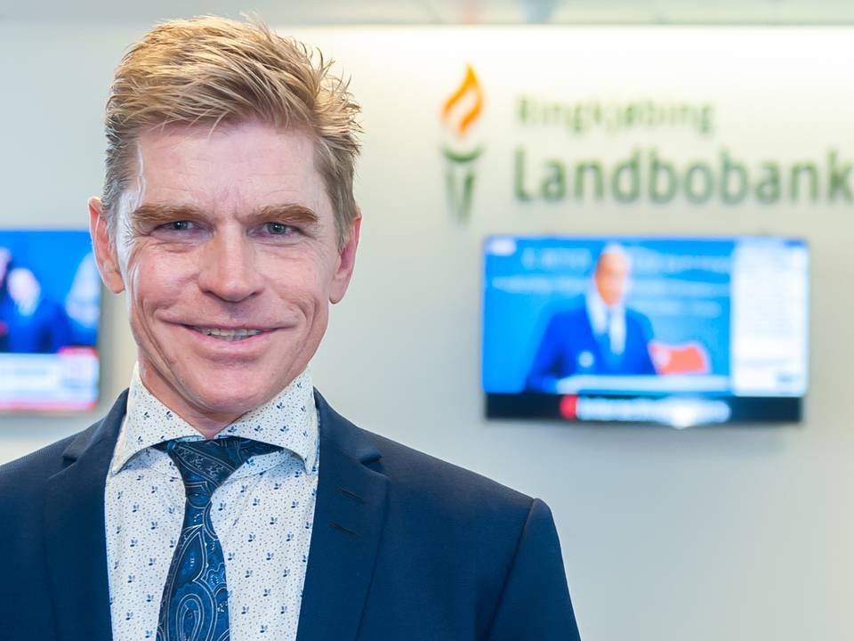John Fisker, adm. direktør for Ringkjøbing Landbobank | Foto: Morten Plesner Mathiasen